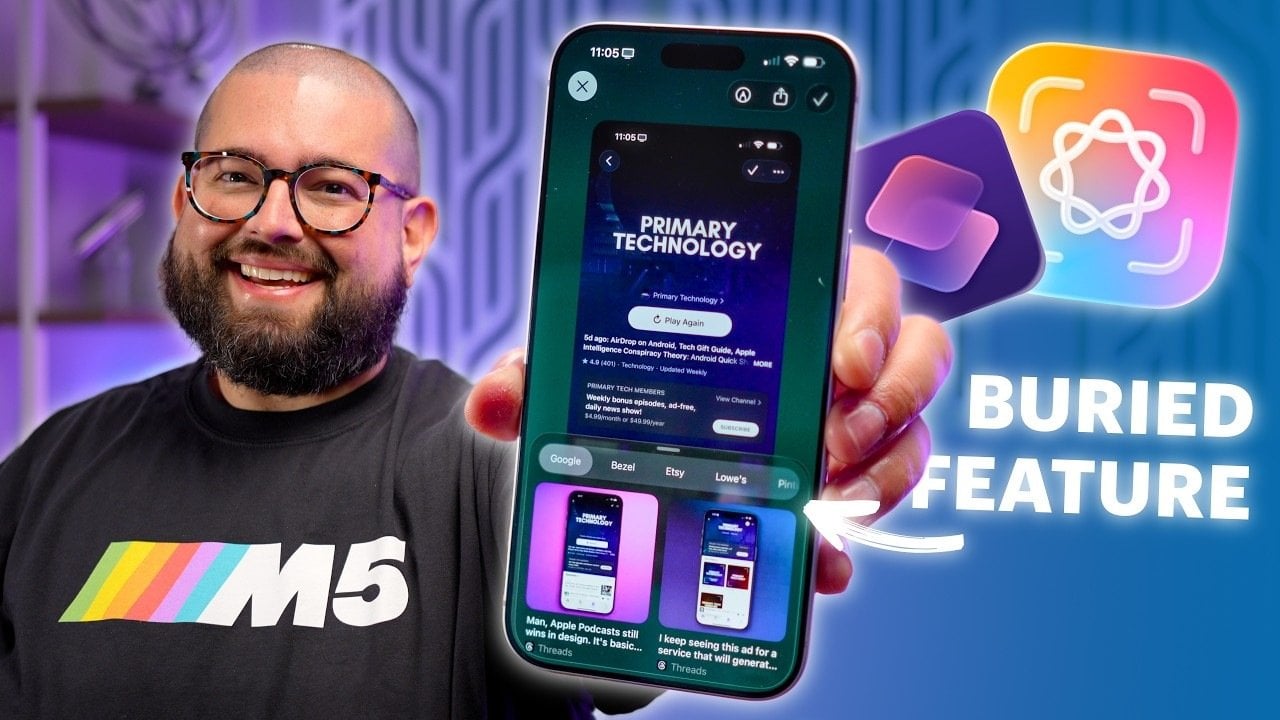 Visual Intelligence v iOS 26: Jak extrahovat poznatky ze screenshotů