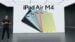 M4 iPad Air showcasing its upgraded performance and sleek design