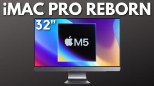 M5 Max iMac Pro leak showcasing Apple’s next-gen desktop design