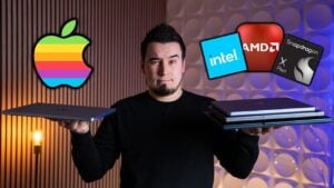 MacBook Air compared to Windows laptops in the $750 price range