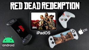 Side-by-side gameplay on Red Magic 11 Pro and iPad, comparing clarity, motion blur, and frame pacing while riding.