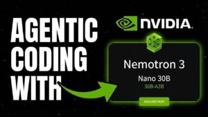 A developer tests NVIDIA Nemotron 3 Nano 30B, highlighting its 1M context and quick responses during coding tasks.
