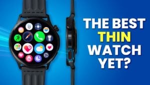 Slim and lightweight OnePlus Watch Lite with a vibrant AMOLED display