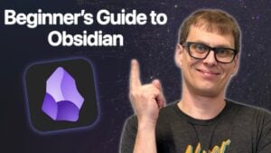 Clean Obsidian layout focused on writing high quality notes, with distracting community plugins turned off for clarity.