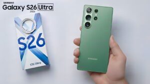 Samsung Galaxy S26 Ultra showcasing its refined design and camera updates