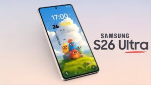 Samsung Galaxy S26 Ultra showcasing faster charging technology
