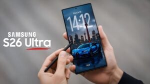 Samsung Galaxy S26 Ultra showcasing satellite connectivity for emergencies