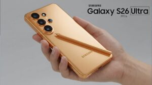 Samsung Galaxy S26 Ultra showcasing its top features and sleek design