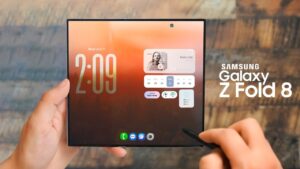 Samsung Galaxy Z Fold 8 showcasing its upgraded camera system