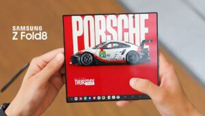 Samsung Galaxy Z Fold 8 showcasing its seamless foldable display