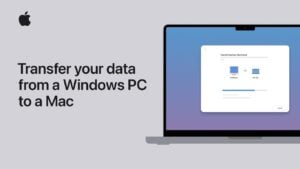 Guide to transferring data from Windows PC to Mac using Migration Assistant