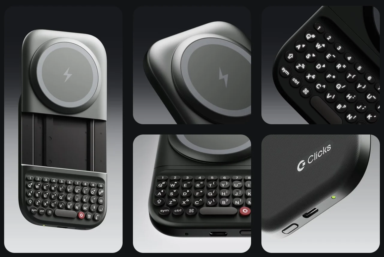 Click Power Keyboard physical keyboard phone features