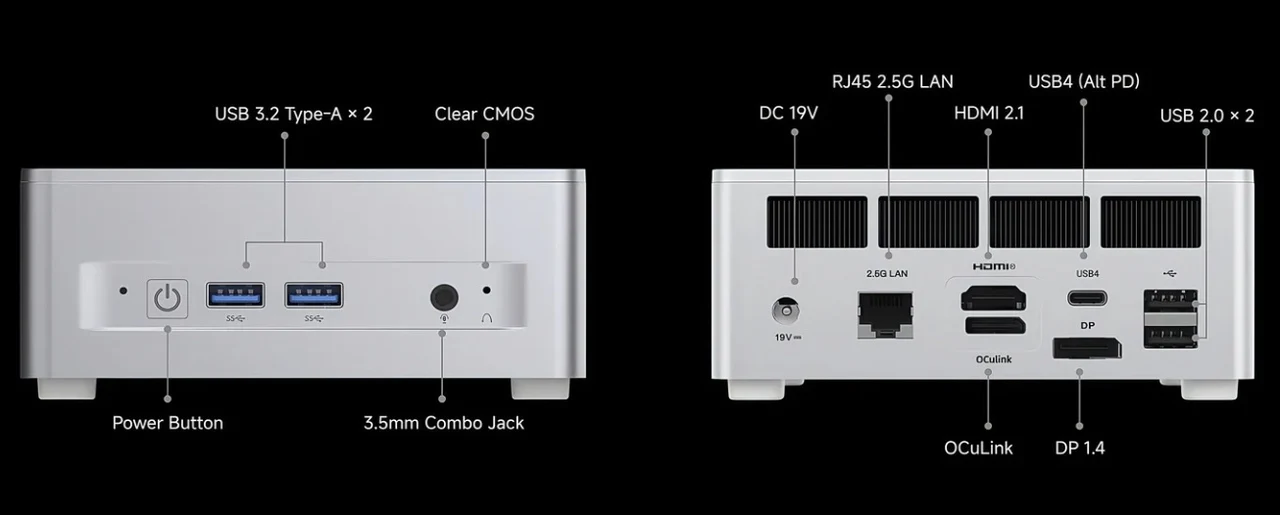 Porta Minisforum X1 Lite