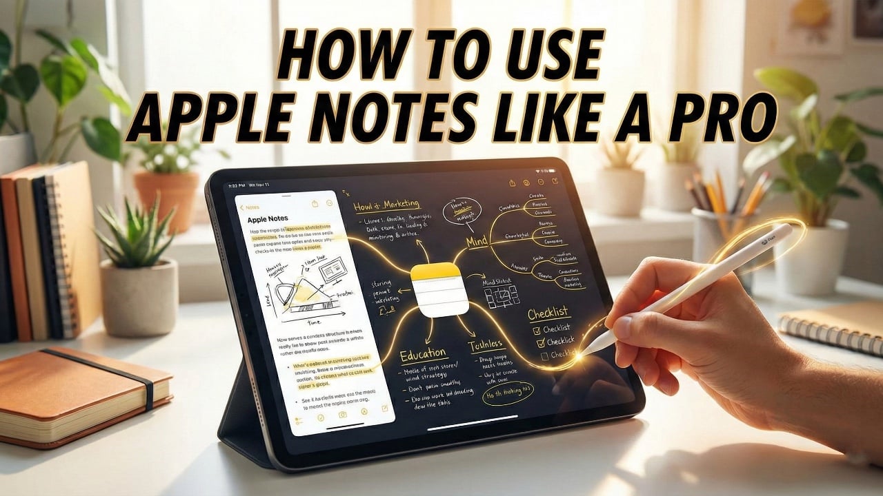 How to Use Apple Notes Like a Pro - Geeky Gadgets