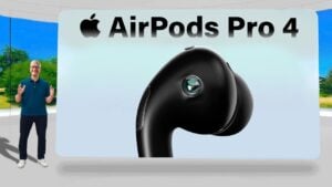 AirPods Pro 4 featuring infrared cameras for gesture-based controls