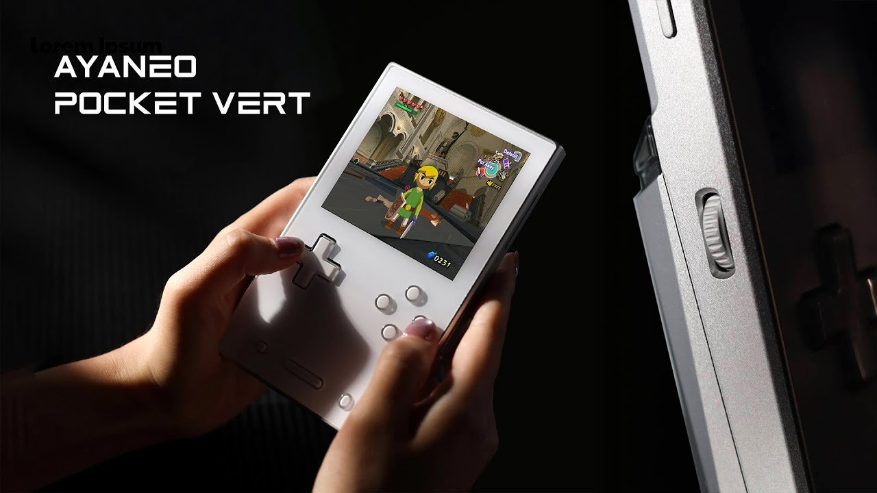 AYANEO Pocket VERT First Look : Screen, Controls & Emulation Guide