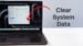 Clearing system data to free up Mac storage space