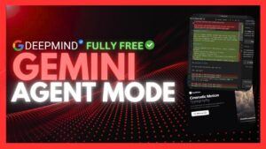 Developer dashboard in AI Studio showing Gemini agents creating 4K video scenes and code tasks side by side.