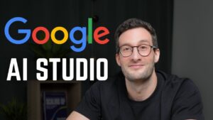 Data analysis scene processing a long report, showing 1 million token context and results grounded with Google Search.