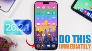 Step-by-step guide to optimizing your iPhone after iOS 26.2.1 update