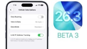 iOS 26.3 Beta 3 update details and new features overview