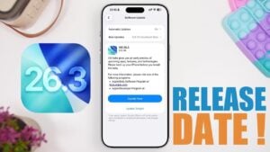 iOS 26.3 update release date and key features overview