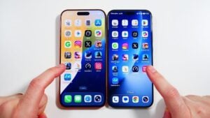 Comparison of iPhone 17 Pro Max and Honor Magic 8 Pro smartphones