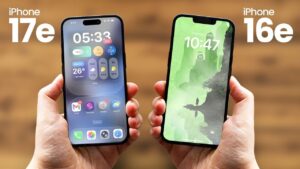 Comparison of iPhone 17e and iPhone 16e features and design updates