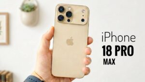 iPhone 18 Pro showcasing smaller Dynamic Island for enhanced usability
