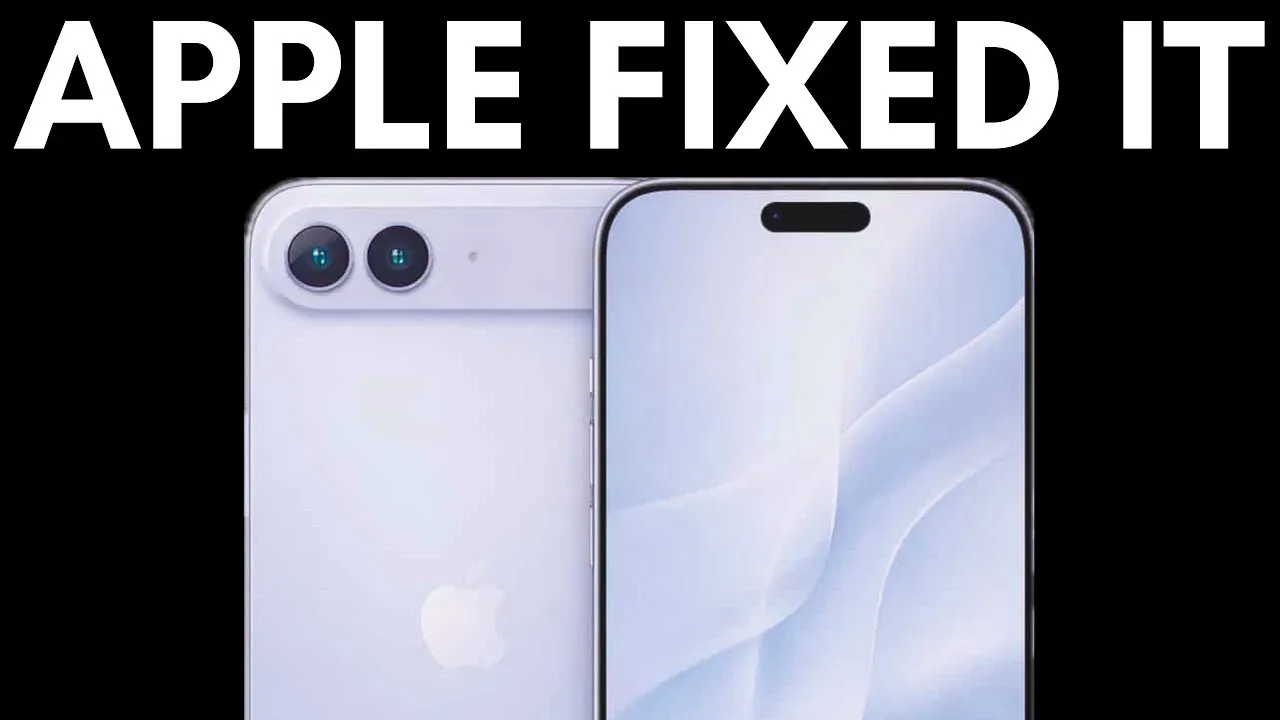 Dual-camera system on the iPhone Air 2 for enhanced photography