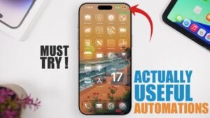 iPhone automation tips using the Shortcuts app for daily tasks