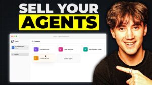 Lerty dashboard showing multiple client AI agents organized by workspace with status badges and usage summaries.