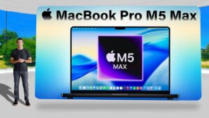 MacBook Pro M5 Max laptop with expected 2026 release date