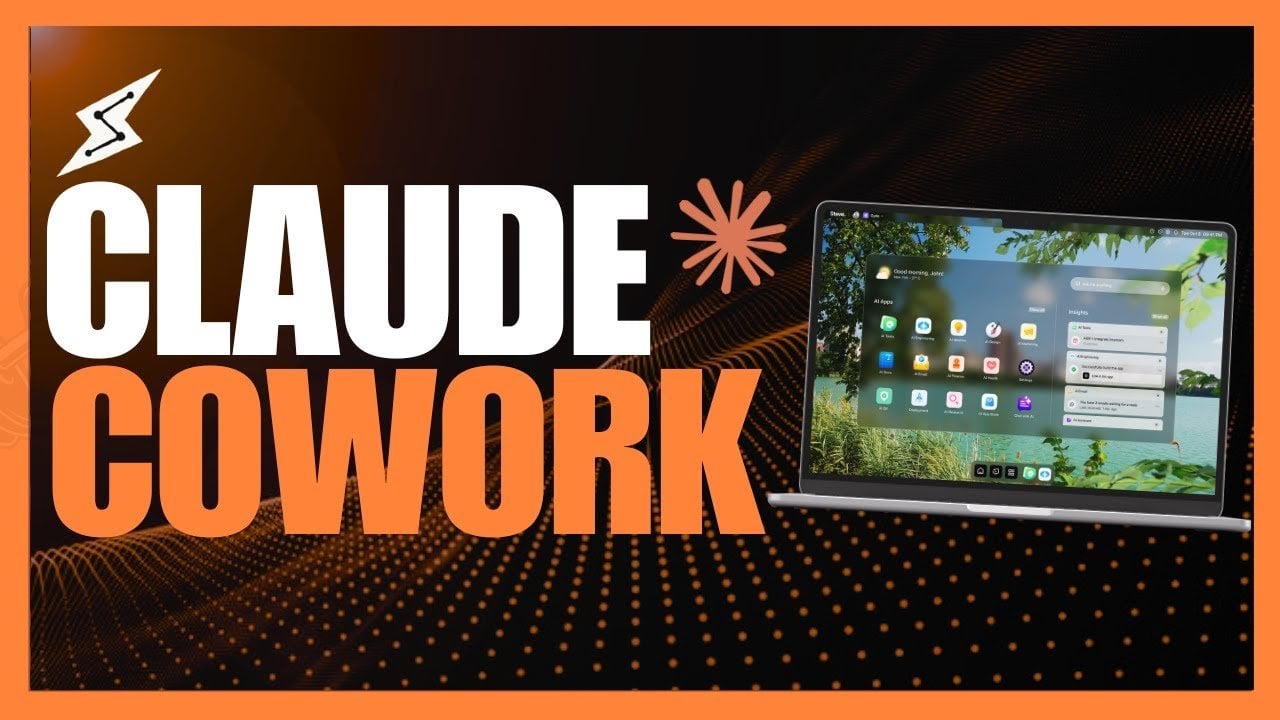 Claude Cowork Anthropic's Al OS That Automates Your Life : Sort Files, Extract Data & Finish Reports While You Focus