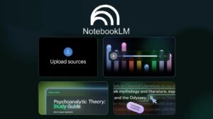 NotebookLM workspace organizing PDFs, videos, and notes for a single, focused research view.