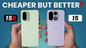 Comparison of OnePlus 15 and OnePlus 15R smartphones with key features