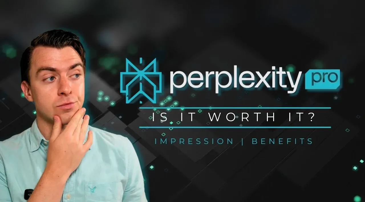 Dashboard view of Perplexity Pro compiling cited insights from multiple websites into a clear, structured research summary.