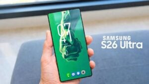 Samsung Galaxy S26 Ultra showcasing advanced AI features and sleek design