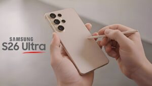 Samsung Galaxy S26 Ultra showcasing its advanced 200 MP camera system