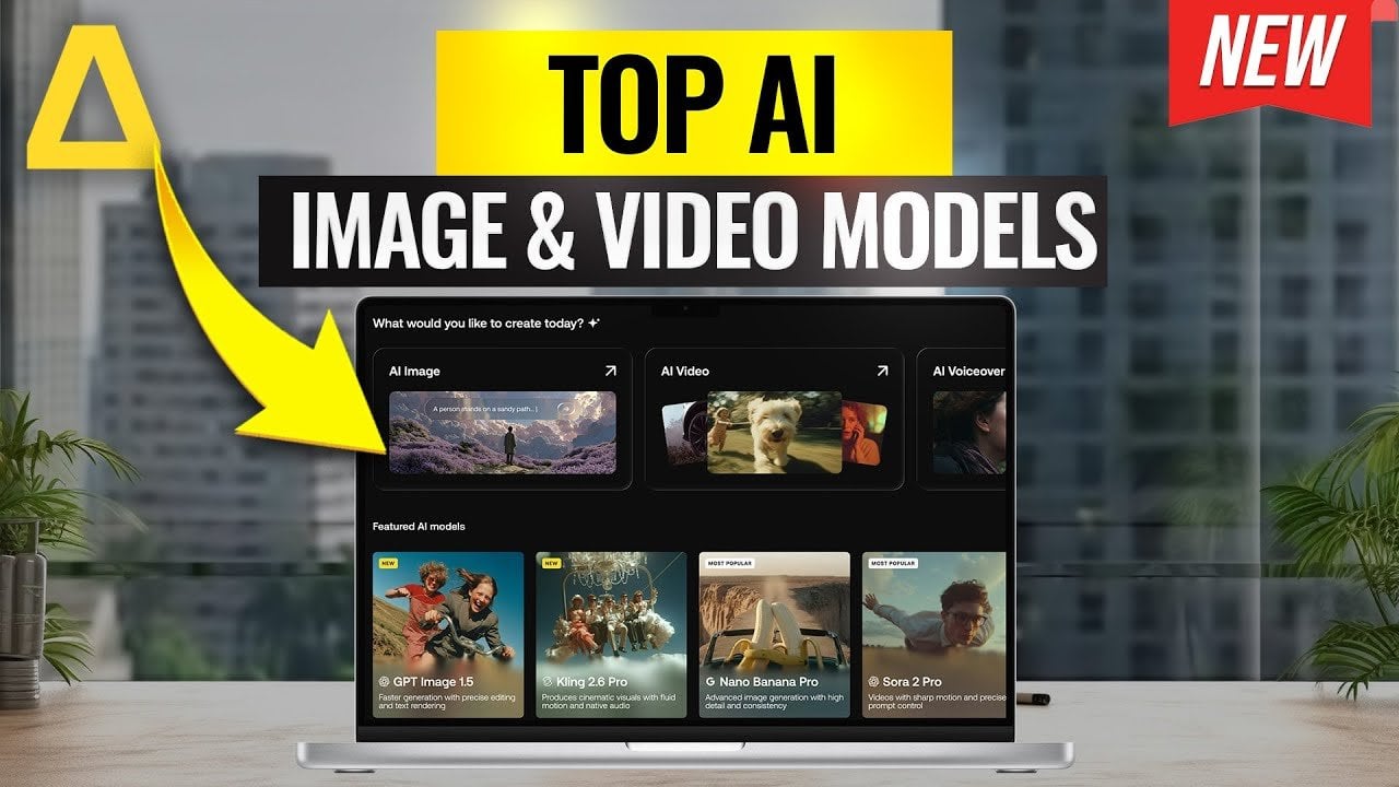 Top AI Image & Video Models : Easy AI Visuals, Music, SFX and Voiceovers