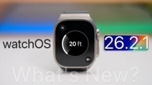 watchOS 26.2.1 update features and improvements for Apple Watch