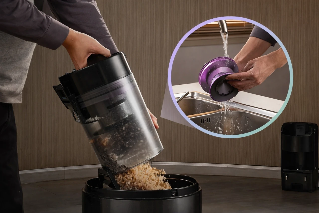 Docking station autovuota GreenBin