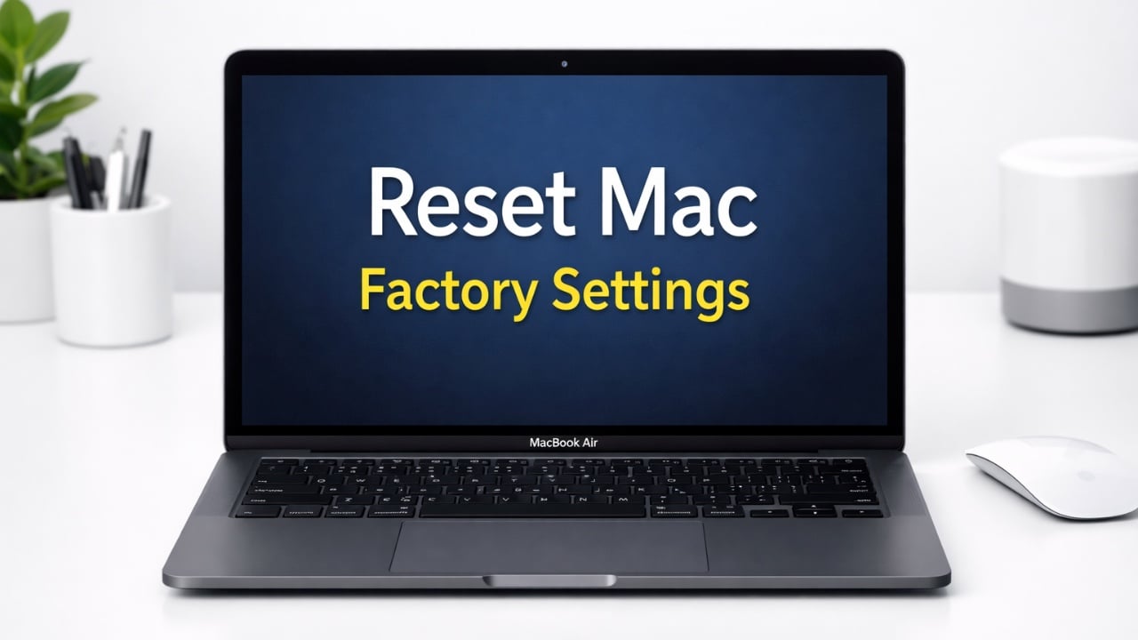 Resetting your Mac