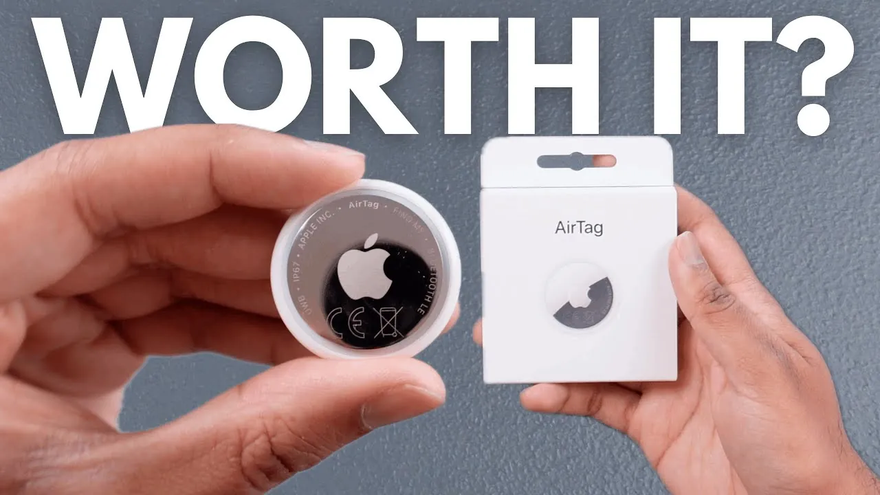 Apple AirTag 2 packaging and compact circular design