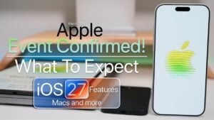 Apple Event March 2026 showcasing iPhone 17e, MacBooks, and iOS updates