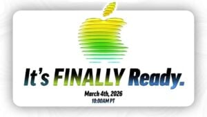 Apple March 4 event showcasing new MacBooks, iPads, and iPhones