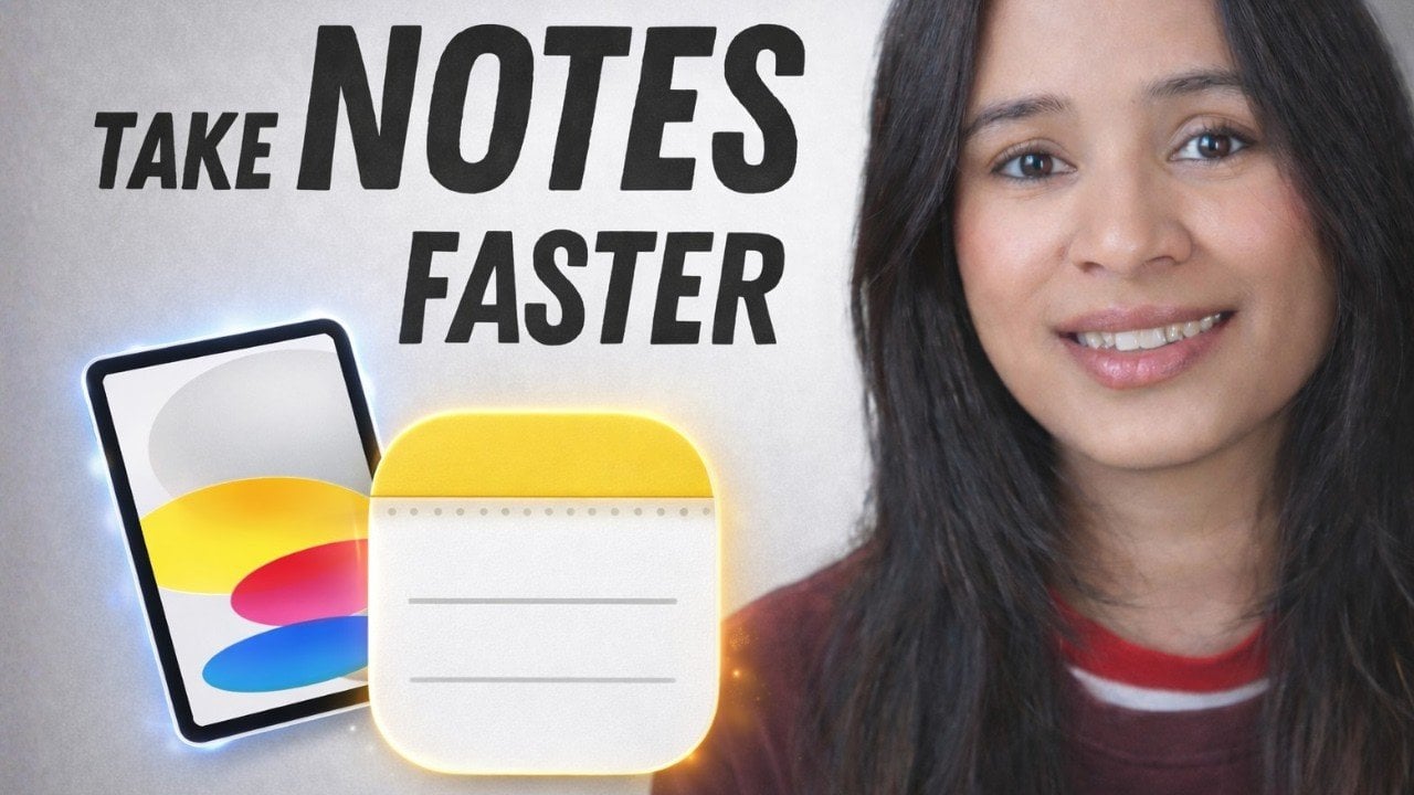 Two related Apple Notes pages linked together, showing quick back-and-forth navigation without losing the reading spot.