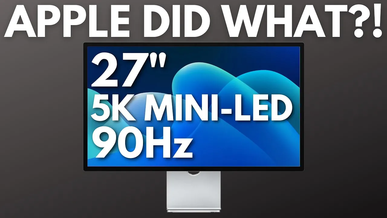 Studio Display 2 with 90Hz refresh rate for smoother performance