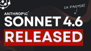 Diagram showing a full software codebase analyzed in one request using Sonnet 4.6 extended context.