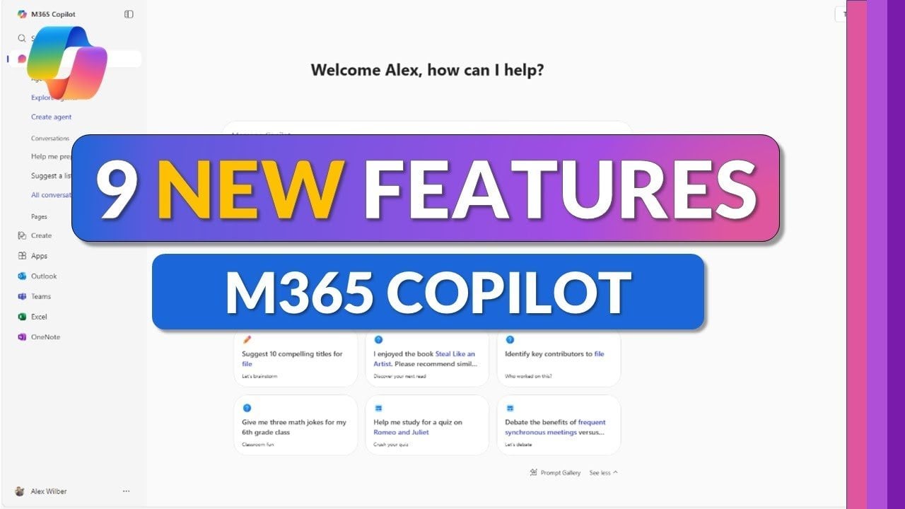Copilot chat shows Quick Response and Think Deeper options side by side for different answer depth.